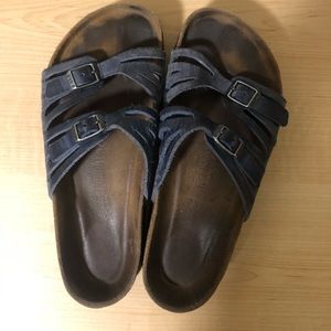 Birkenstock Granada Birkibuc 2Strap Sandal leather